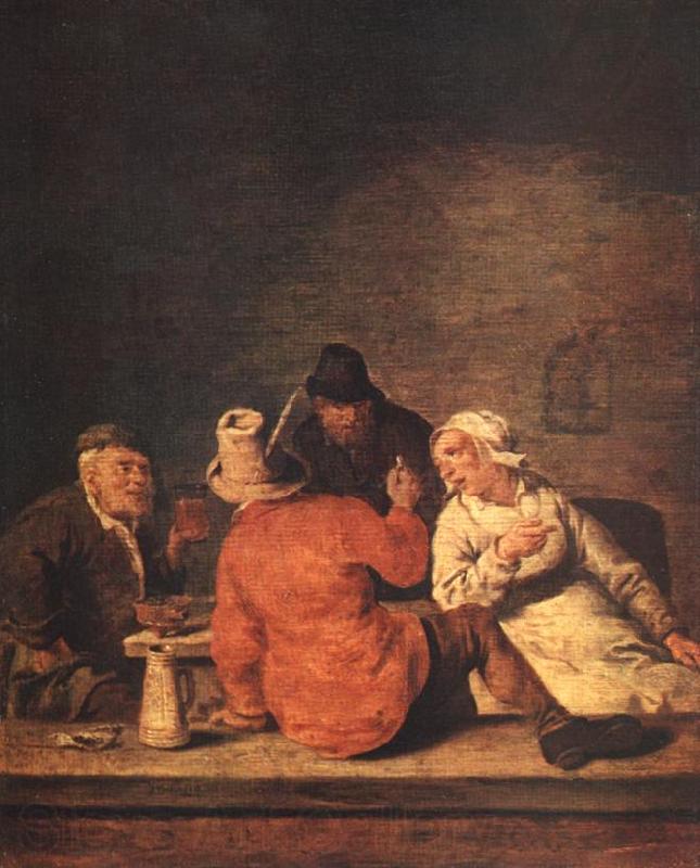 MOLENAER, Jan Miense Peasants in the Tavern af Spain oil painting art